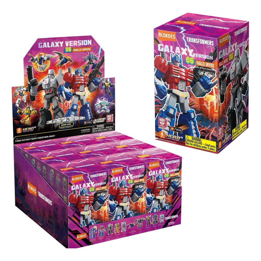 Blokees Transformers Galaxy Version 06 Parallel Universe Model Kit (Single Blind Box)